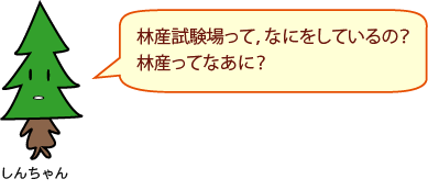 林産試験場って、なにをしているの？林産ってなぁに？