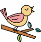 鳥のイラスト