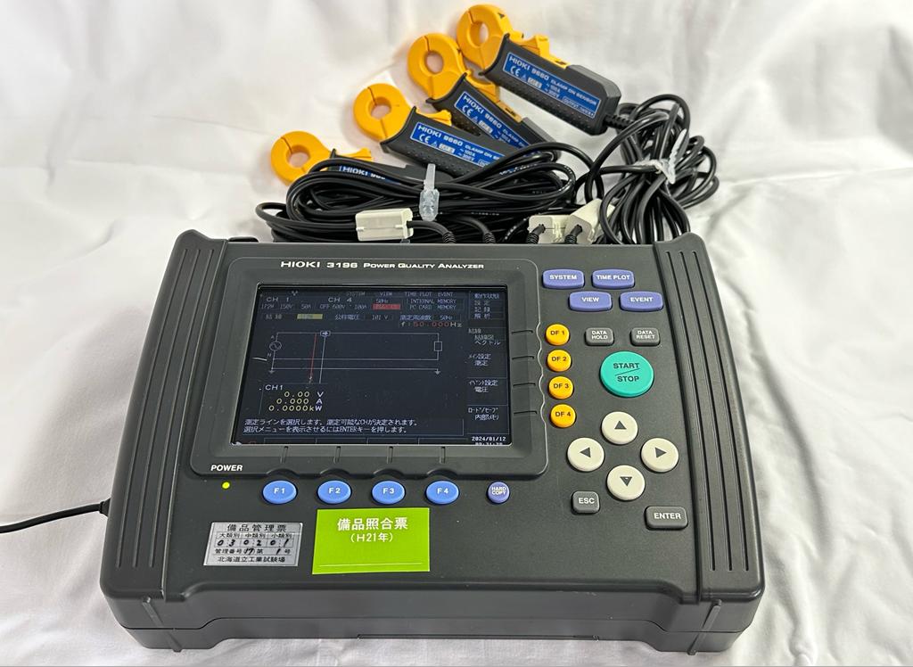 E0283 電源品質アナライザ