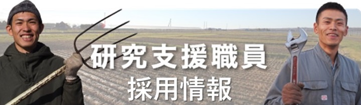 研究支援職員採用情報