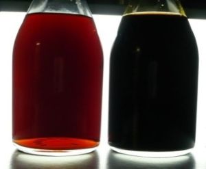図3 酵母の添加で淡色化