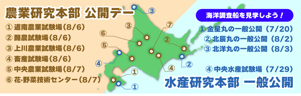 道総研公開デー・一般公開