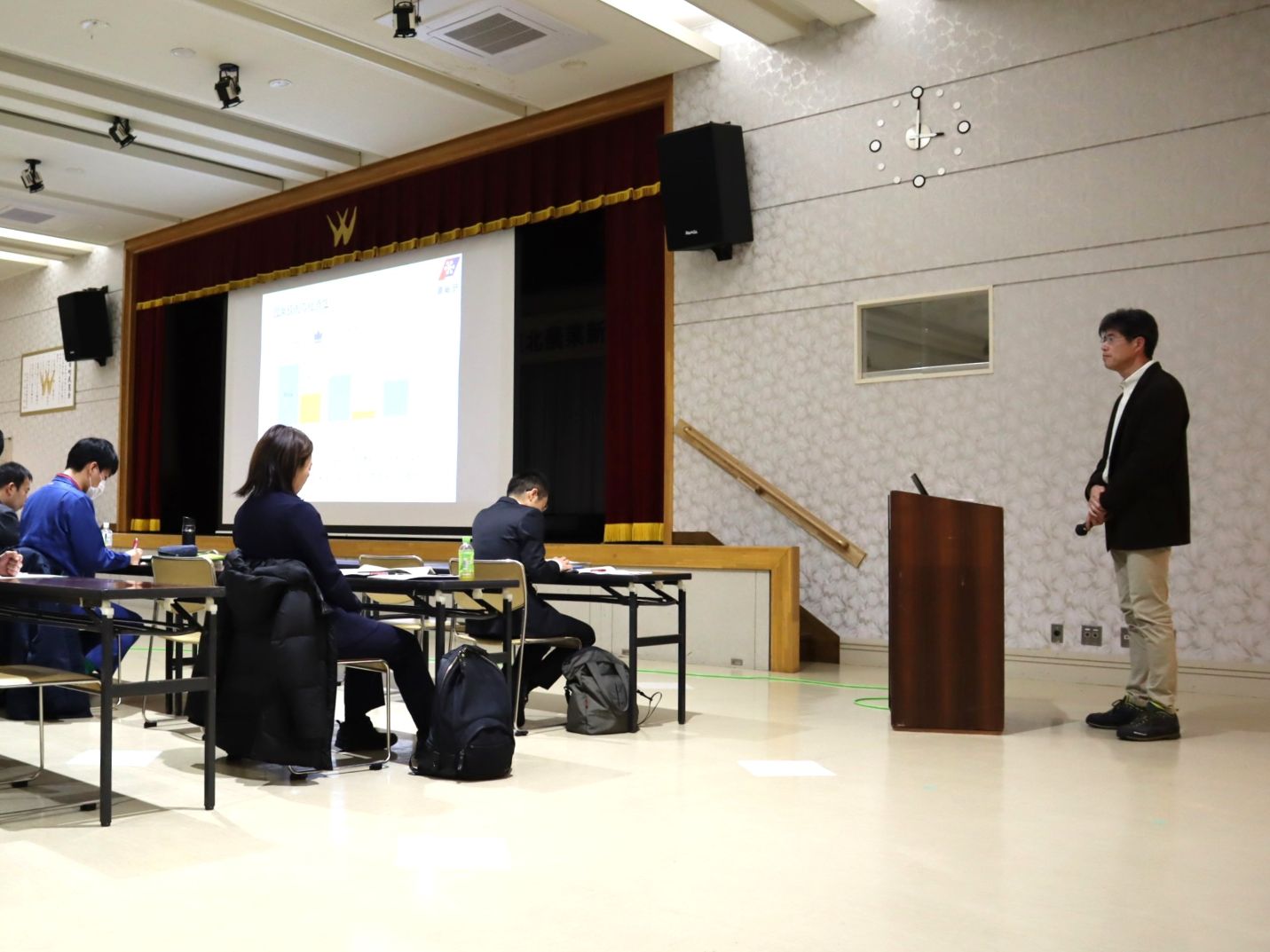 かぼちゃ成果の発表