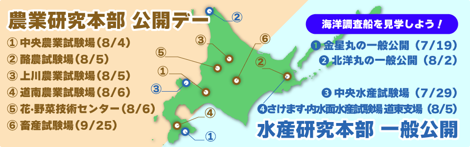 令和８年度道総研公開デー・一般公開